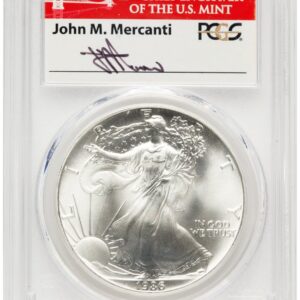 1986(-S) Modern Bullion Coins (1986-(S) Silver Eagle John Mercanti Bridge)