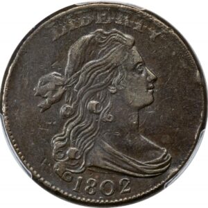 1802 Large Cents (1802 1C S-238 PCGS Secure)