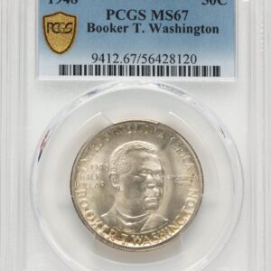 1948 Commemorative Silver (1948 50C Booker T. Washington, MS PCGS Secure)