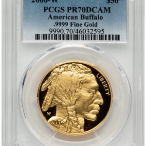 2006-W Modern Bullion Coins (2006-W Proof Gold Buffalo 1 oz Blue Gradient)
