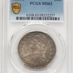 1815/2 Bust Half Dollars (1815/2 50C, MS PCGS Secure)