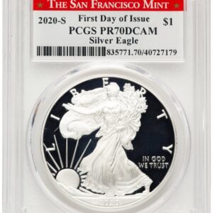 2020-S Modern Bullion Coins (2020-S Proof Silver Eagle 1 oz FDI Struck at San Francisco Mint)