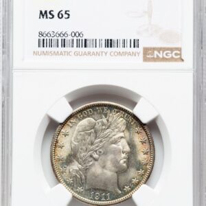 1911 Barber Half Dollars (1911 50C)