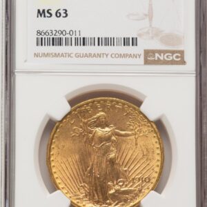 1910-D Saint-Gaudens Double Eagles (1910-D $20)