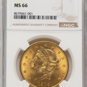 1904 Liberty Double Eagles (1904 $20 Liberty)