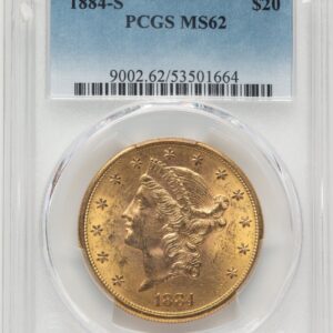 1884-S Liberty Double Eagles (1884-S $20)