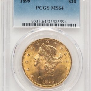 1899 Liberty Double Eagles (1899 $20)