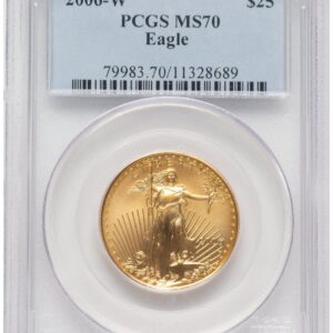 2006-W Modern Bullion Coins (2006-W Burnished Gold Eagle 1/2 oz Blue Label)