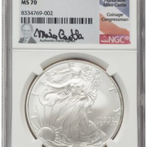 2006 Modern Bullion Coins (2006 Silver Eagle Mike Castle)