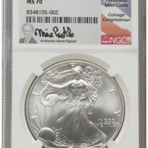 2004 Modern Bullion Coins (2004 Silver Eagle Mike Castle)
