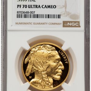 2016-W Modern Bullion Coins (2016-W Proof Gold Buffalo 1 oz Brown Label)