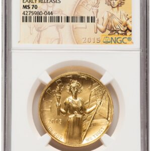 2015-W Modern Bullion Coins (2015-W G$100 American Liberty High Relief ER 2015 HR Label)