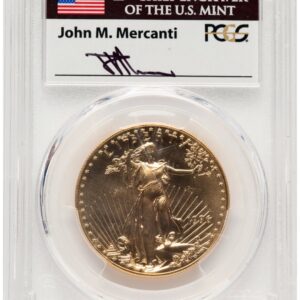 1996 Modern Bullion Coins (1996 Gold Eagle 1 oz John Mercanti)