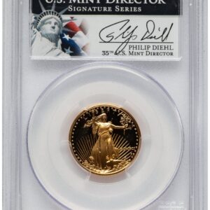 1991-P Modern Bullion Coins (1991-P Proof Gold Eagle 1/4 oz Philip Diehl)