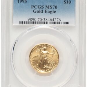 1995 Modern Bullion Coins (1995 Gold Eagle 1/4 oz Blue Gradient)