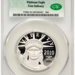 2010-W Modern Bullion Coins (2010-W Proof Platinum Eagle 1 oz First Delivery)