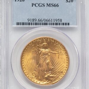 1928 Saint-Gaudens Double Eagles (1928 $20)