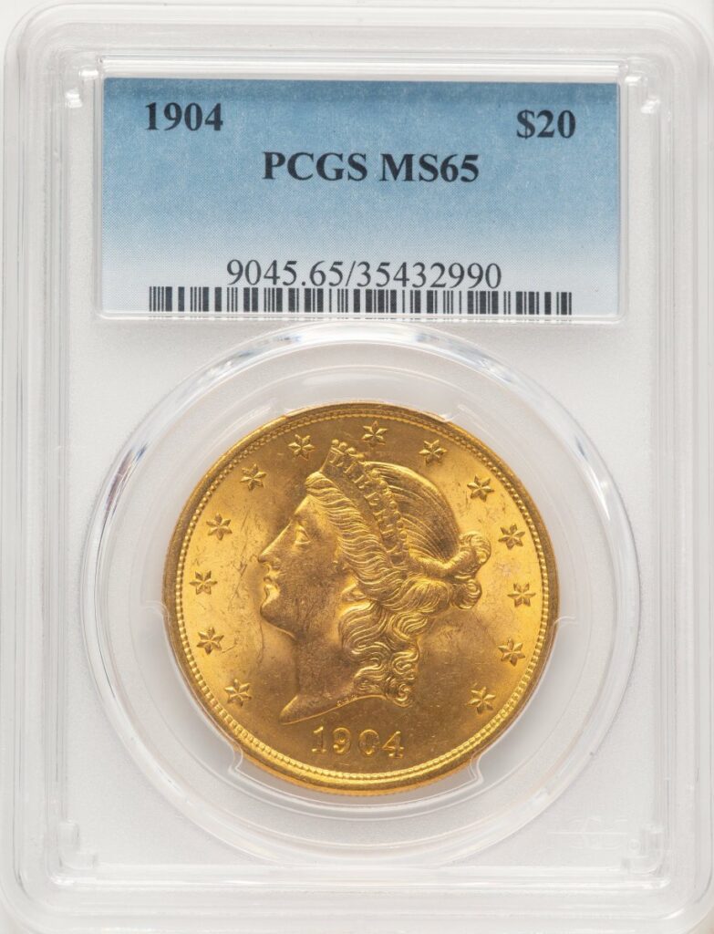 1904 Liberty Double Eagles (1904 $20 Liberty)