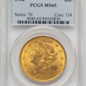 1904 Liberty Double Eagles (1904 $20 Liberty)