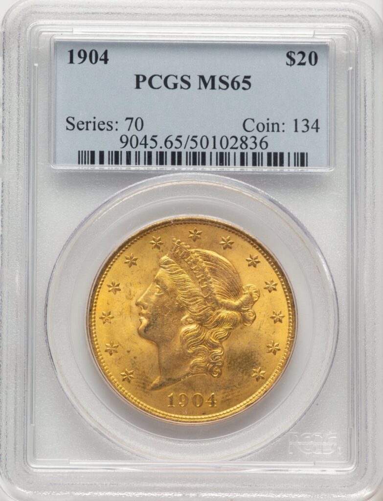 1904 Liberty Double Eagles (1904 $20 Liberty)