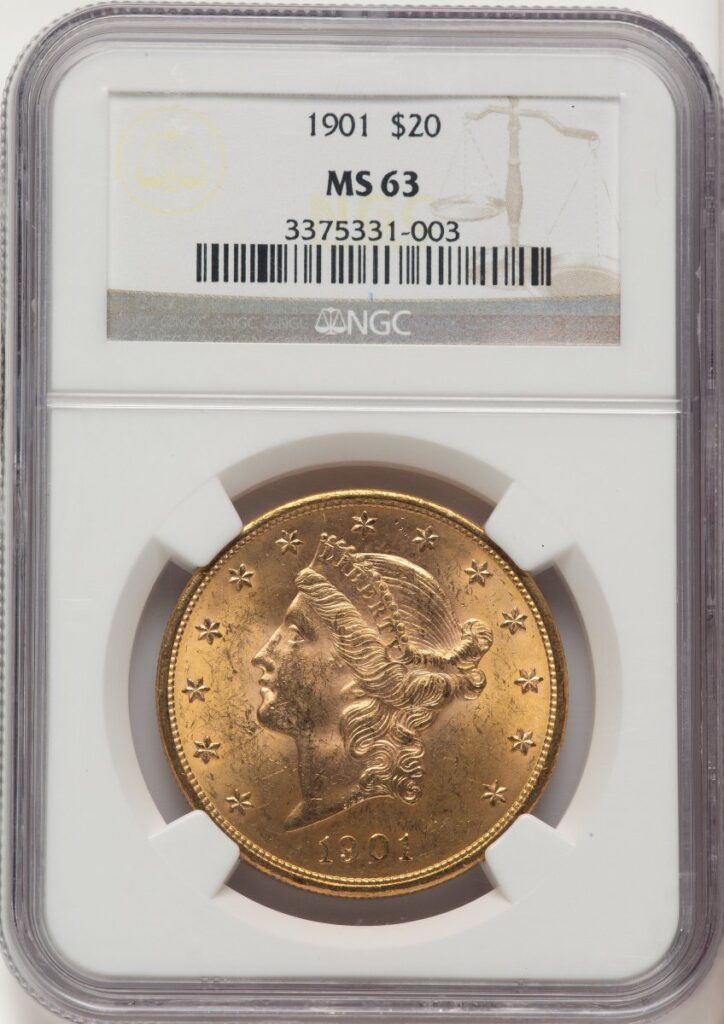 1901 Liberty Double Eagles (1901 $20)