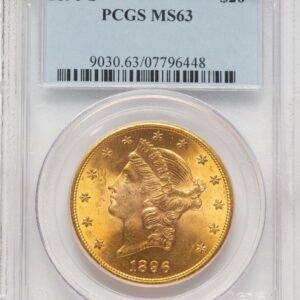 1896-S Liberty Double Eagles (1896-S $20)