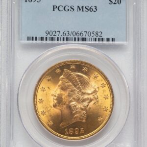 1895 Liberty Double Eagles (1895 $20 Blue Label)