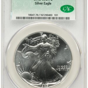 1989 Modern Bullion Coins (1989 Silver Eagle Non Designation)