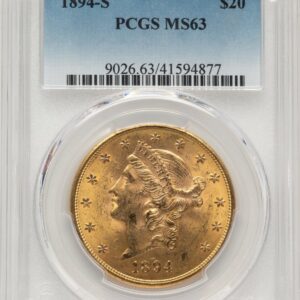 1894-S Liberty Double Eagles (1894-S $20)