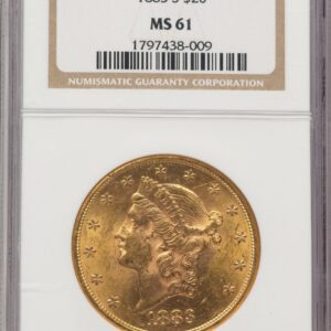 1883-S Liberty Double Eagles (1883-S $20)