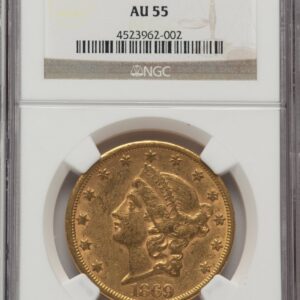 1869-S Liberty Double Eagles (1869-S $20)