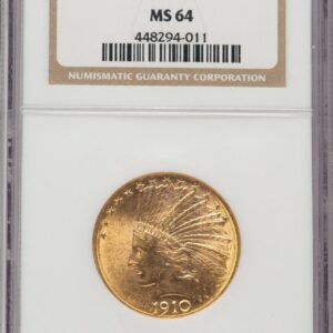 1910-D Indian Eagles (1910-D $10)