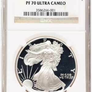1995-W Modern Bullion Coins (1995-W Proof Silver Eagle 1 oz Brown Label)