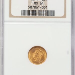 1874 Gold Dollars (1874 G$1)