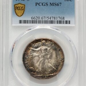 1943-S Walking Liberty Half Dollars (1943-S 50C PCGS Secure)