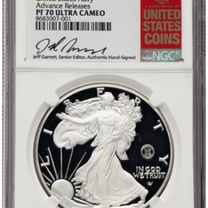 2025-S Modern Bullion Coins (2025-S Proof Silver Eagle Privy U.S. Navy 250th Anniversary 1 oz AR Jeff Garrett Red Book)