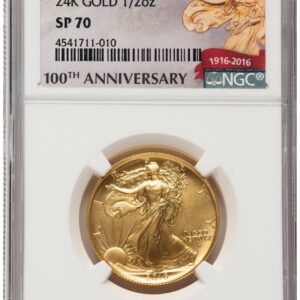 2016-W Modern Bullion Coins (2016-W 50C Walking Liberty 100th Anniversary Gold Centennial 100th Anniversary)