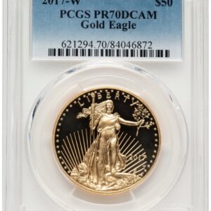 2017-W Modern Bullion Coins (2017-W Proof Gold Eagle 1 oz Blue Gradient)