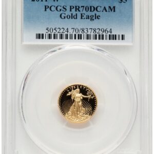 2011-W Modern Bullion Coins (2011-W Proof Gold Eagle 1/10 oz Blue Gradient)