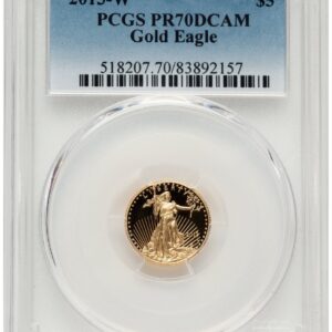 2013-W Modern Bullion Coins (2013-W Proof Gold Eagle 1/10 oz Blue Gradient)