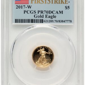 2017-W Modern Bullion Coins (2017-W Proof Gold Eagle 1/10 oz FS Flag)