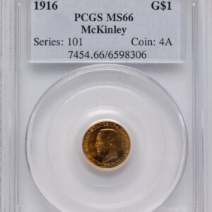 1916 Commemorative Gold (1916 G$1 McKinley)