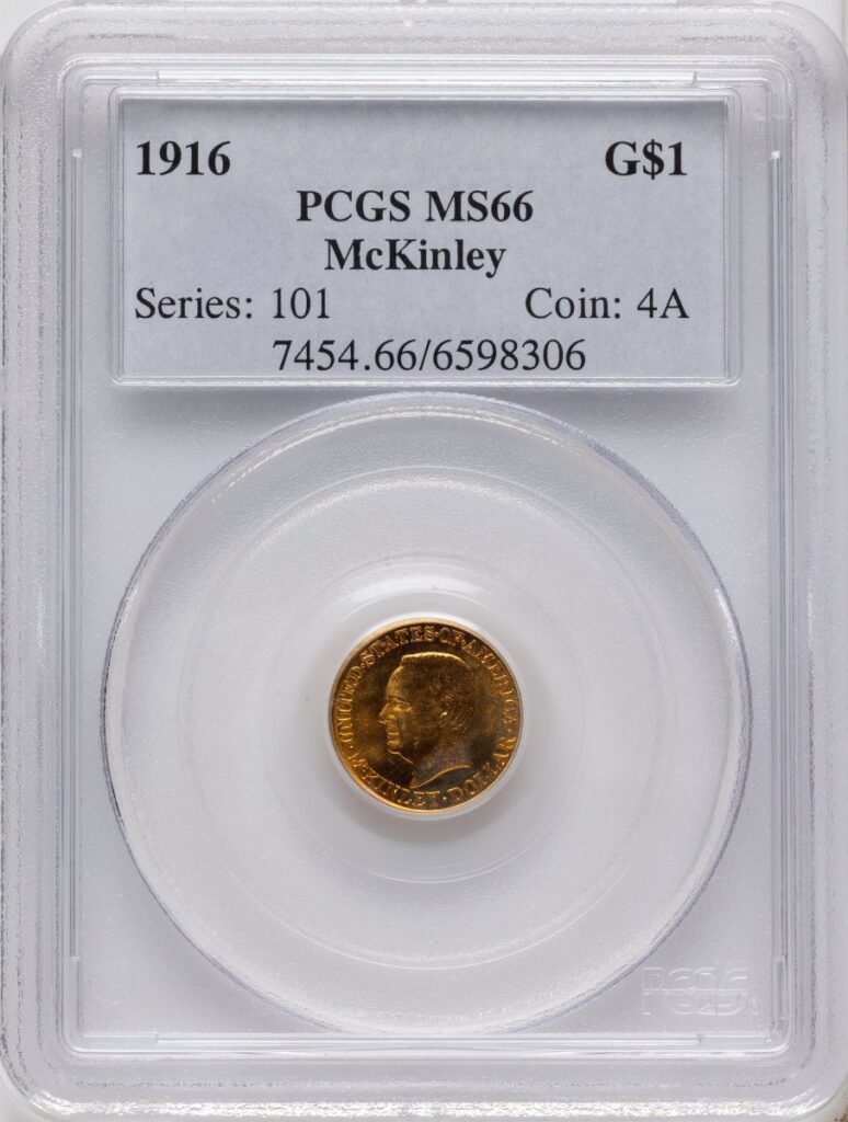 1916 Commemorative Gold (1916 G$1 McKinley)
