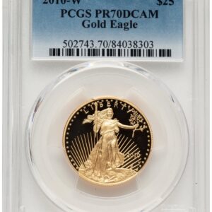 2010-W Modern Bullion Coins (2010-W Proof Gold Eagle 1/2 oz Blue Gradient)