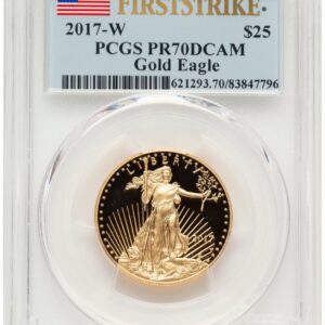 2017-W Modern Bullion Coins (2017-W Proof Gold Eagle 1/2 oz FS Flag)