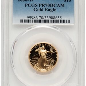 2006-W Modern Bullion Coins (2006-W Proof Gold Eagle 1/4 oz Blue Gradient)
