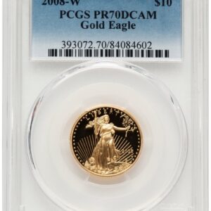 2008-W Modern Bullion Coins (2008-W Proof Gold Eagle 1/4 oz Blue Gradient)