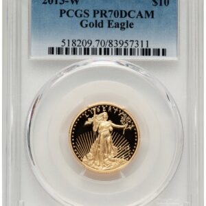 2013-W Modern Bullion Coins (2013-W Proof Gold Eagle 1/4 oz Blue Gradient)