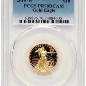2015-W Modern Bullion Coins (2015-W Proof Gold Eagle 1/4 oz Blue Gradient)