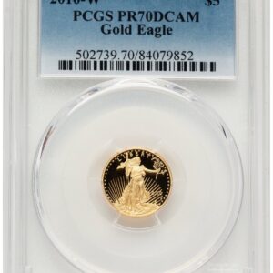 2010-W Modern Bullion Coins (2010-W Proof Gold Eagle 1/10 oz Blue Gradient)